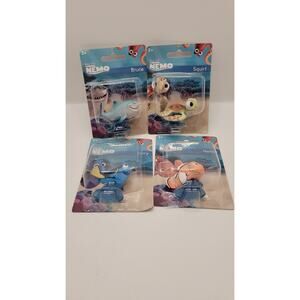 Disney Pixar Finding Nemo Figure Lot Bruce Squirt Dory Nemo Toy Figures